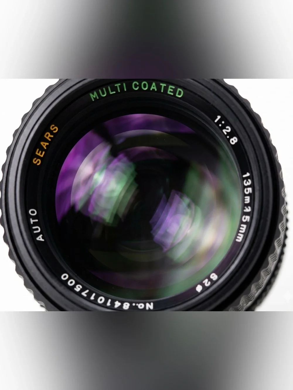 VINTAGE Sears 135mm f/2.8 Macro Lens - Pentax K PK Mount - Photography Lens